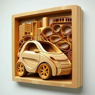 3D model Smart City Coupe (STL)